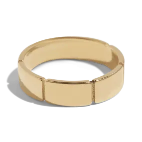 THE IMANI RING - 18k gold vermeil