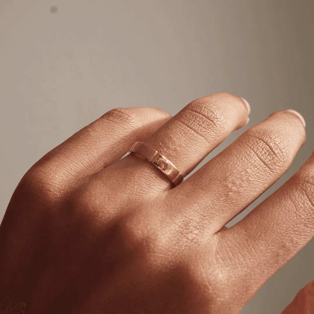 THE IMANI RING - 18k gold vermeil