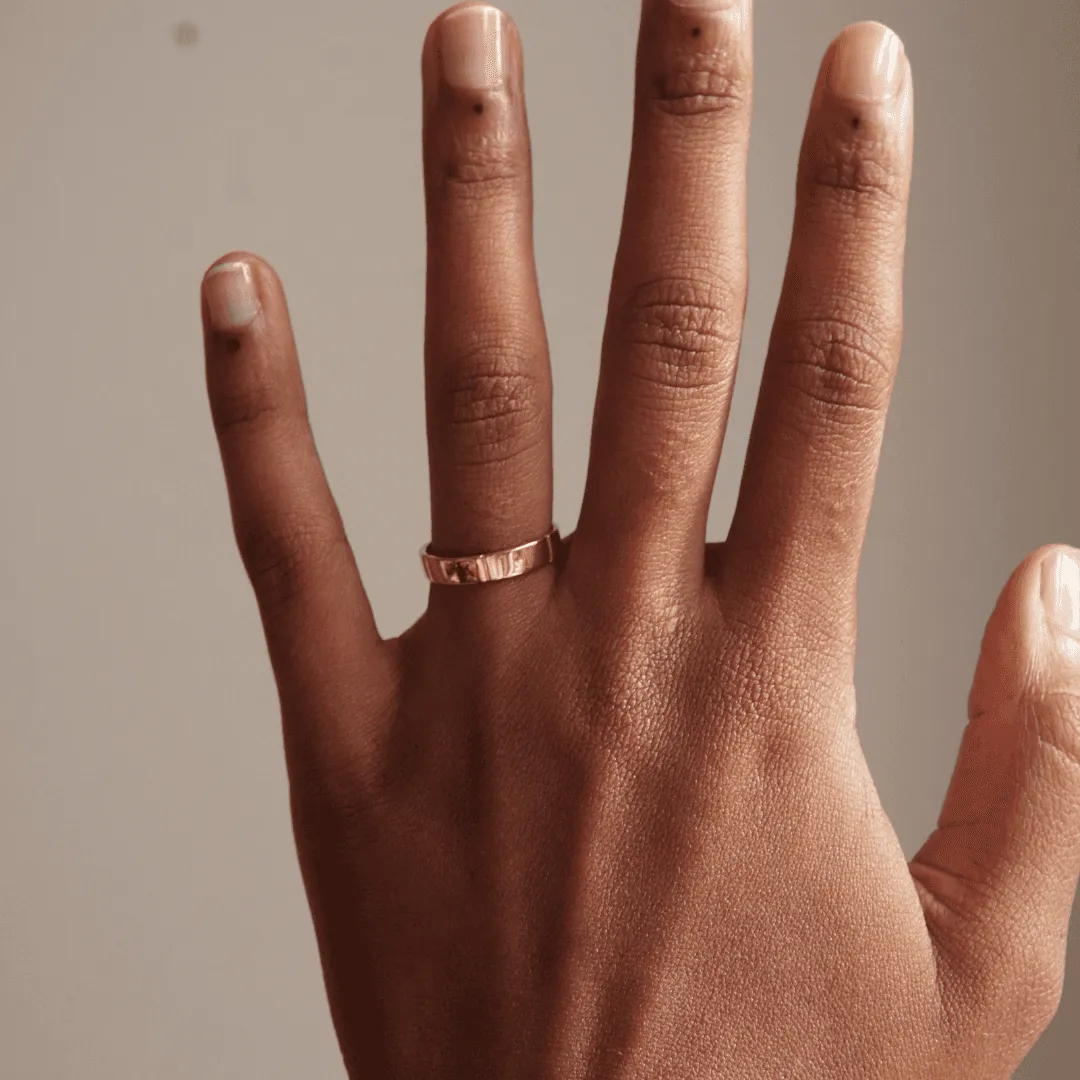 THE IMANI RING - 18k gold vermeil