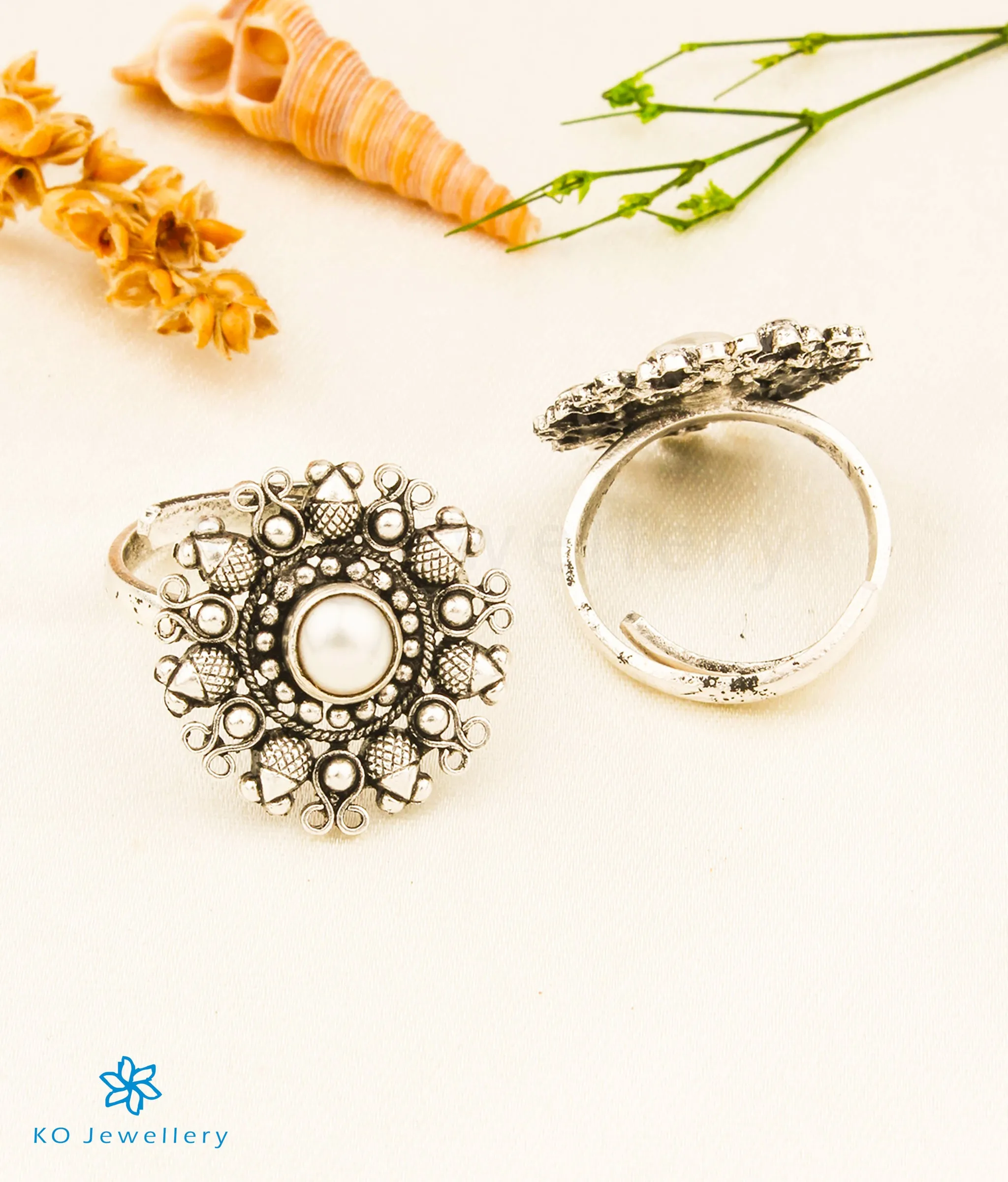 The Udaya Silver Toe-Rings