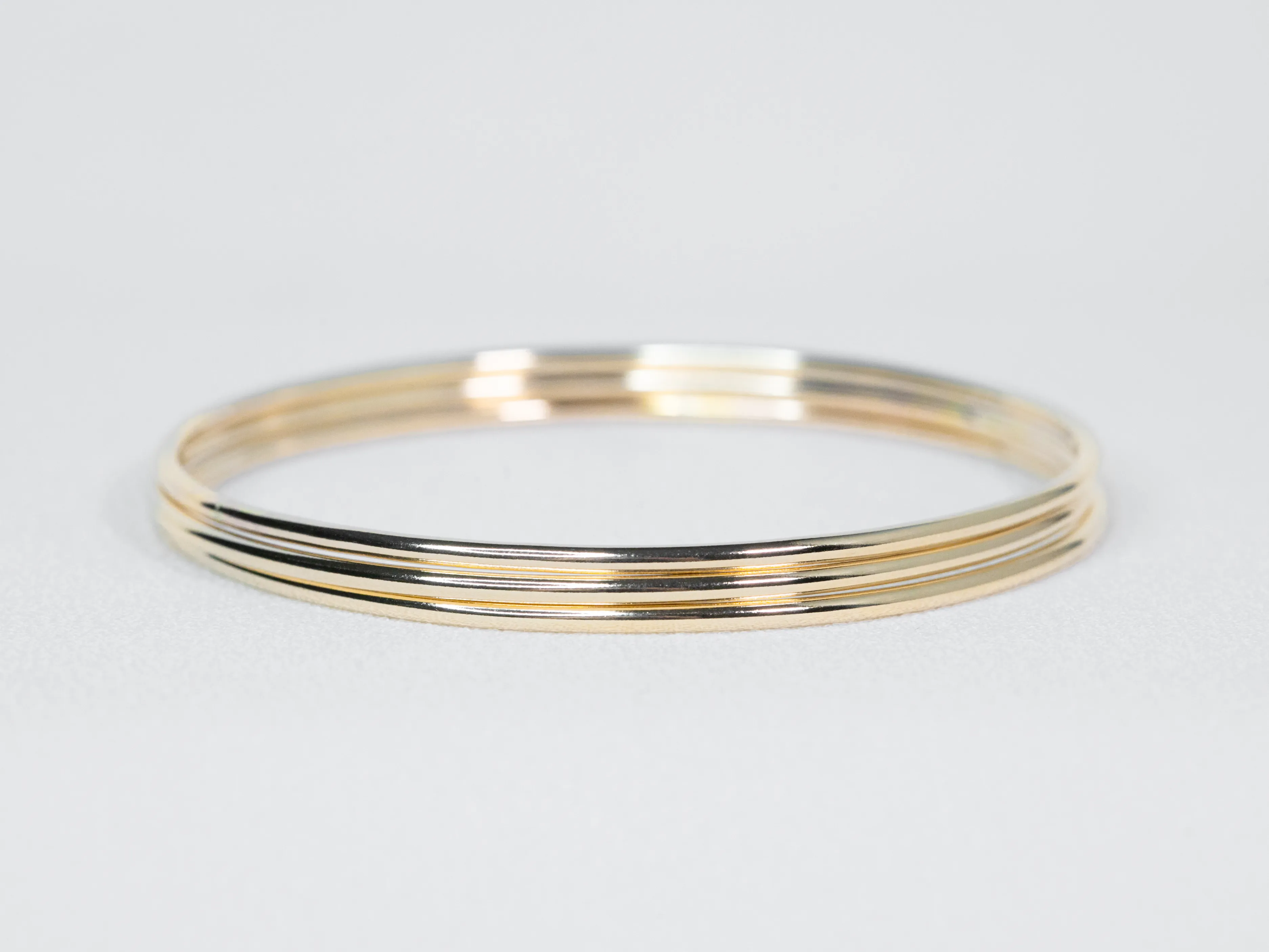 Thick Gold Bangles
