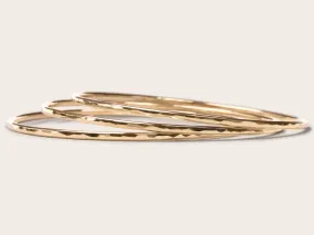 Thick Gold Bangles
