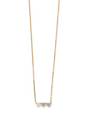 Three-Point Necklace by WWAKE