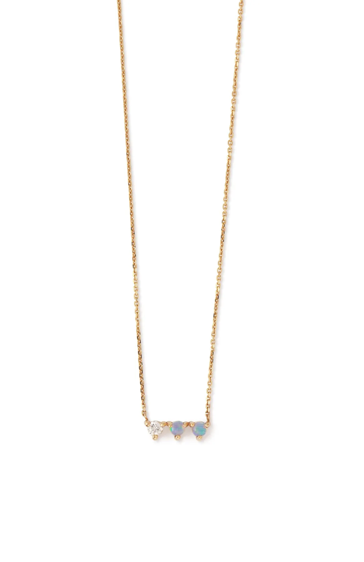 Three-Point Necklace by WWAKE