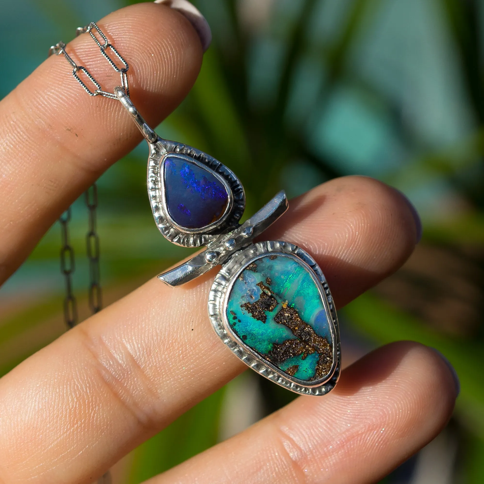 TOTEM Boulder Opal Pendant