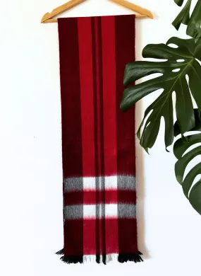 Uptown Red Alpaca Scarf