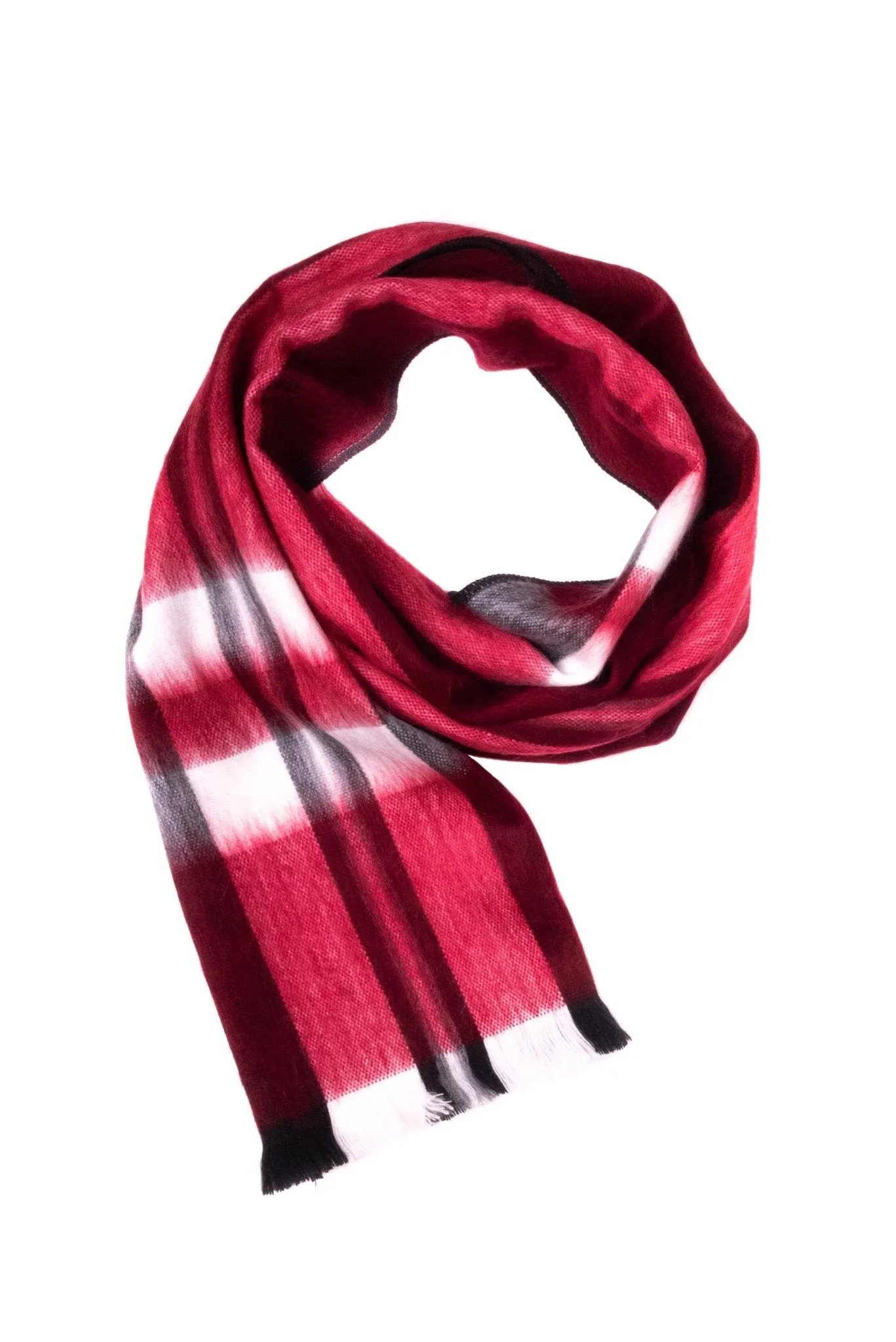 Uptown Red Alpaca Scarf