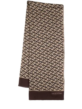 Valentino Garavani   Toile Iconographe silk twill scarf 