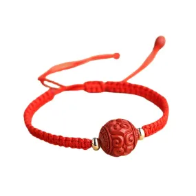 Vermilion Sand Auspicious Cloudscape Pattern Sterling Silver Bracelet