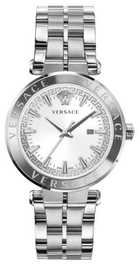 Versace Men's Watch Aion 44mm White Silver VE2G00321