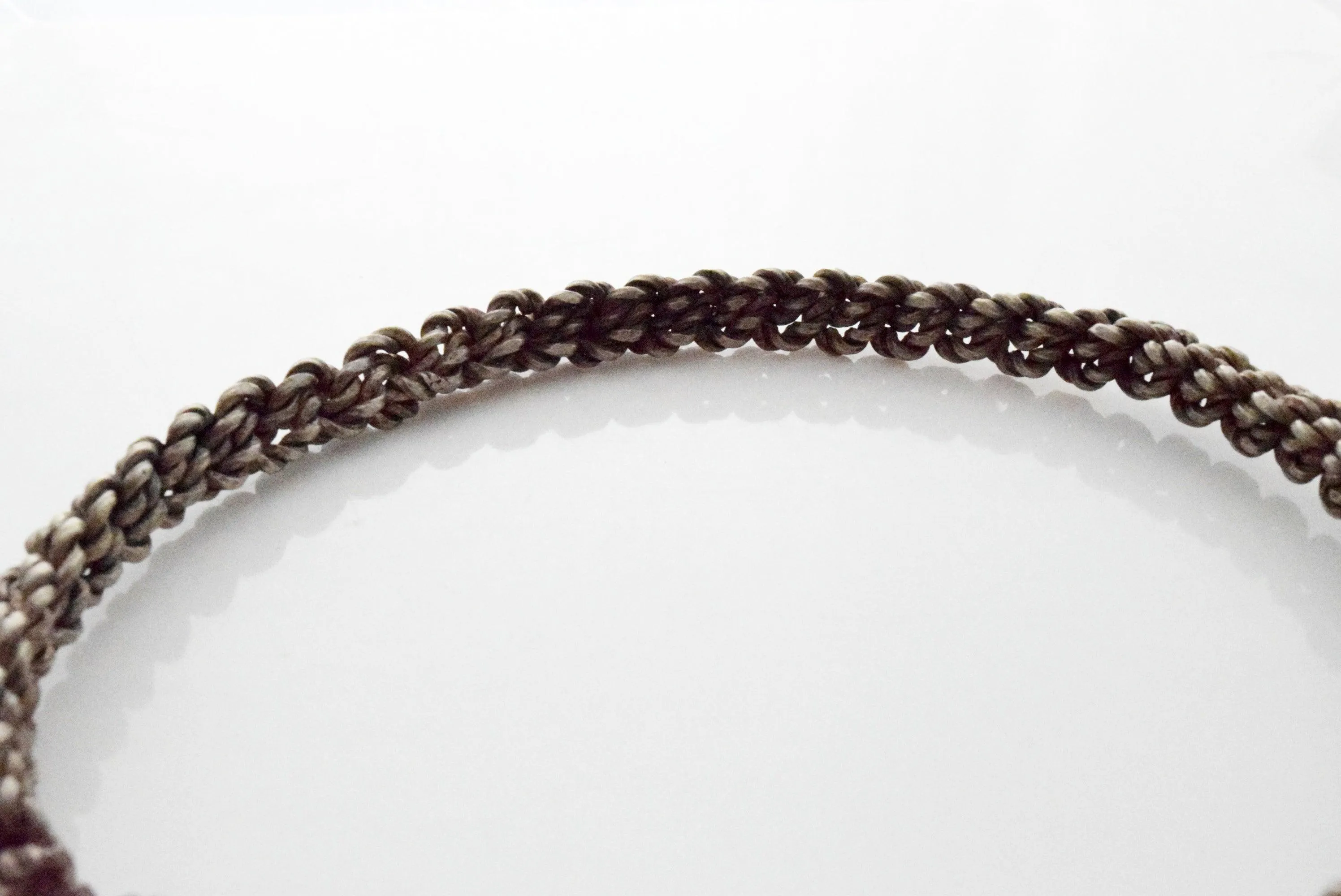 Vintage Berber Algerian Silver Foot Bracelet