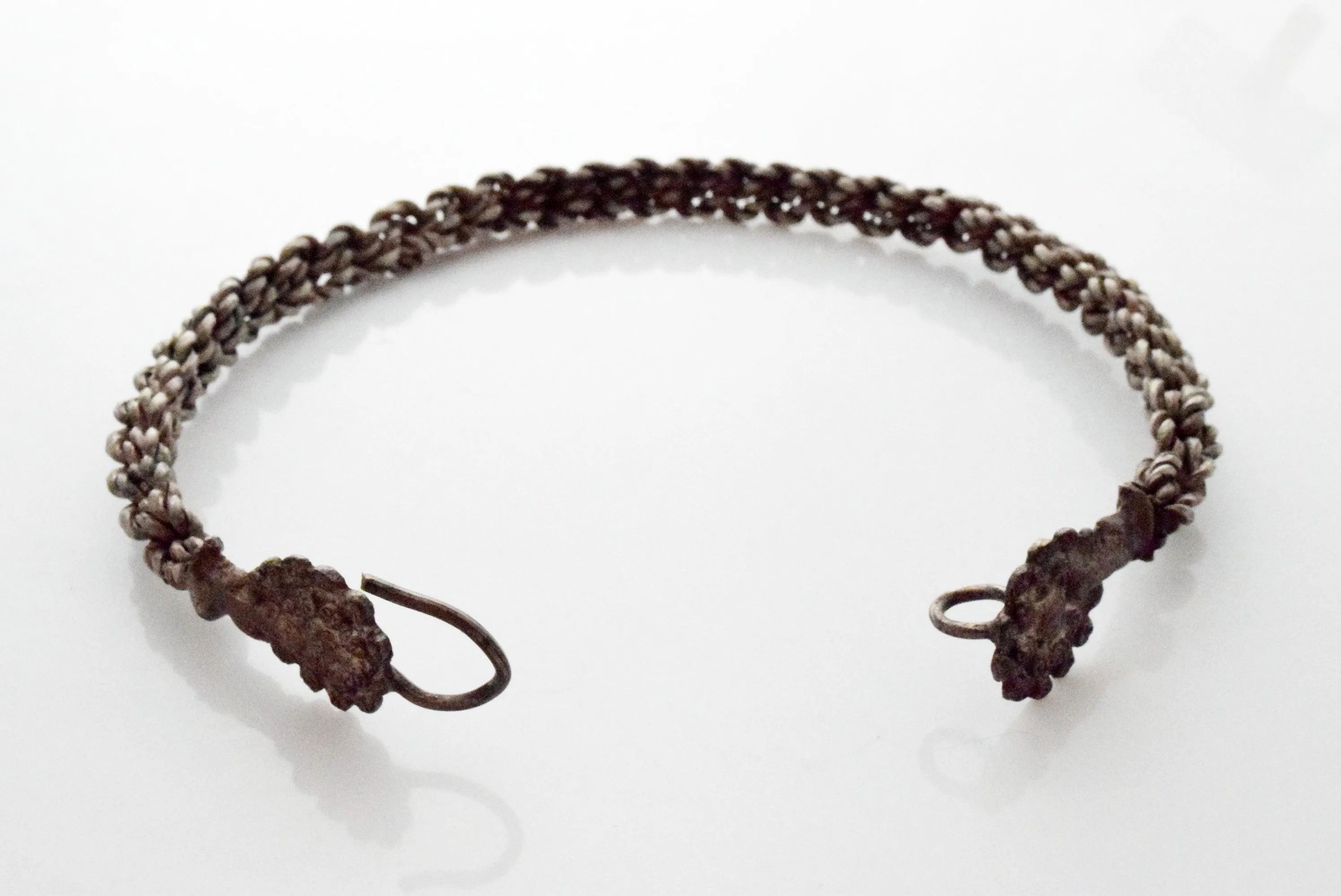 Vintage Berber Algerian Silver Foot Bracelet
