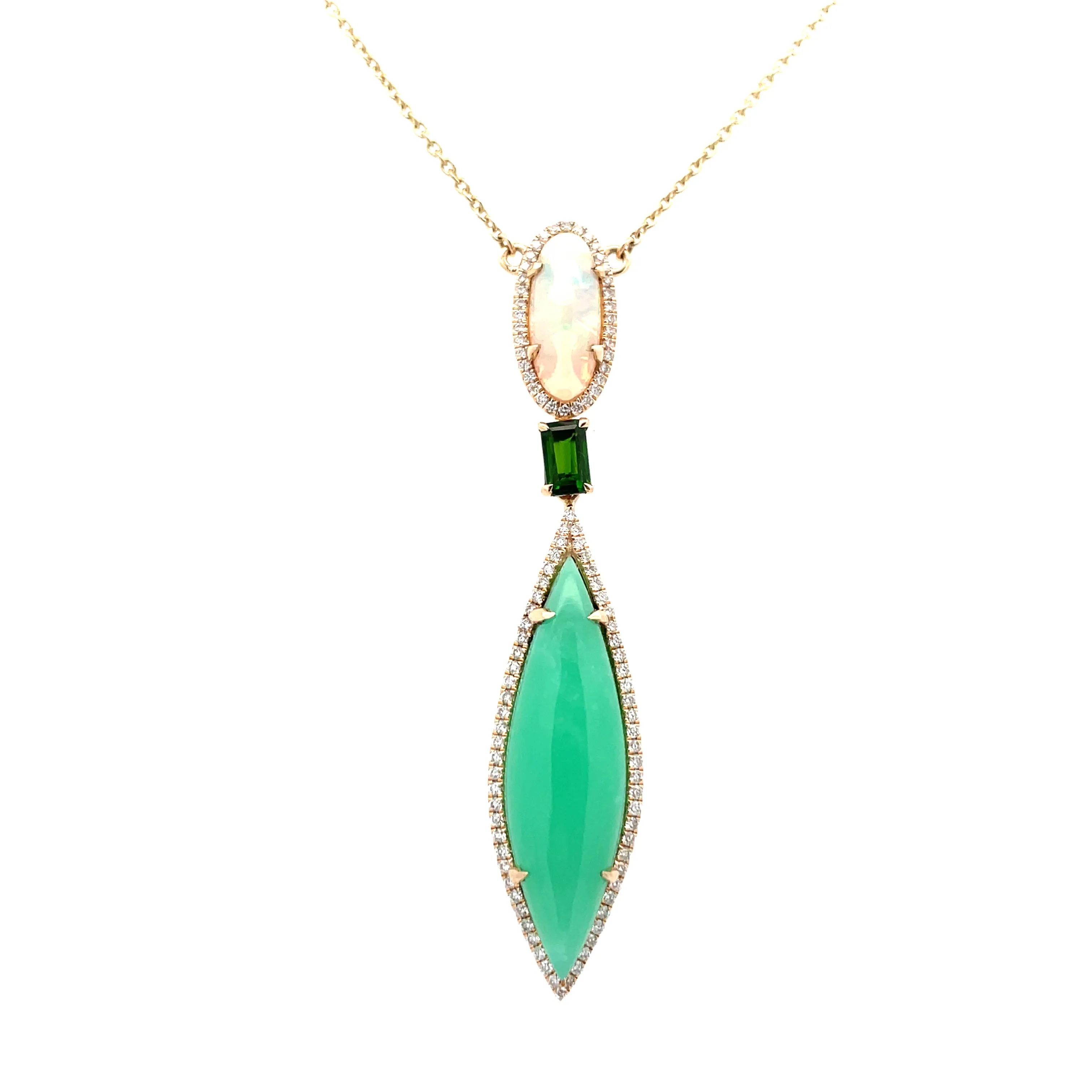 Yellow Gold Fashion Necklace
