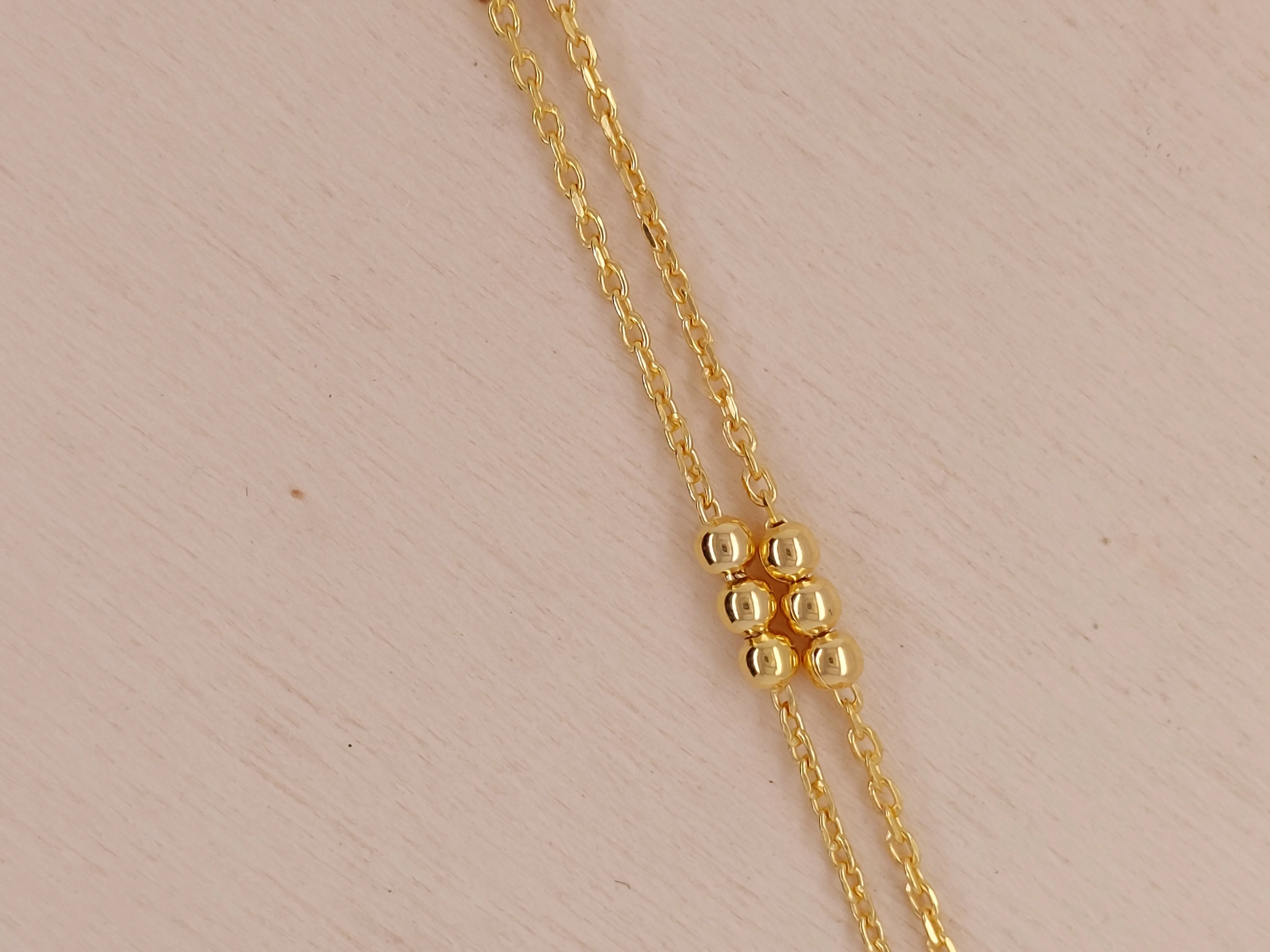 Yellow Halcyon Anklet